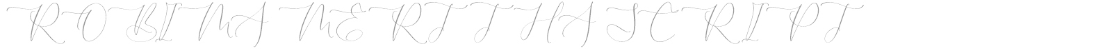 Robima Merttha Script font preview